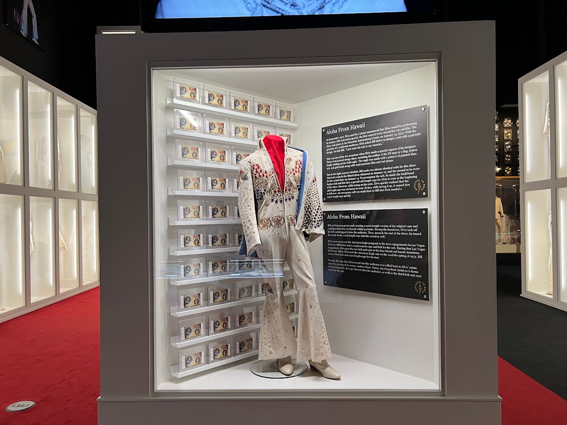 Original Aloha from Hawaii tickets documented at Graceland